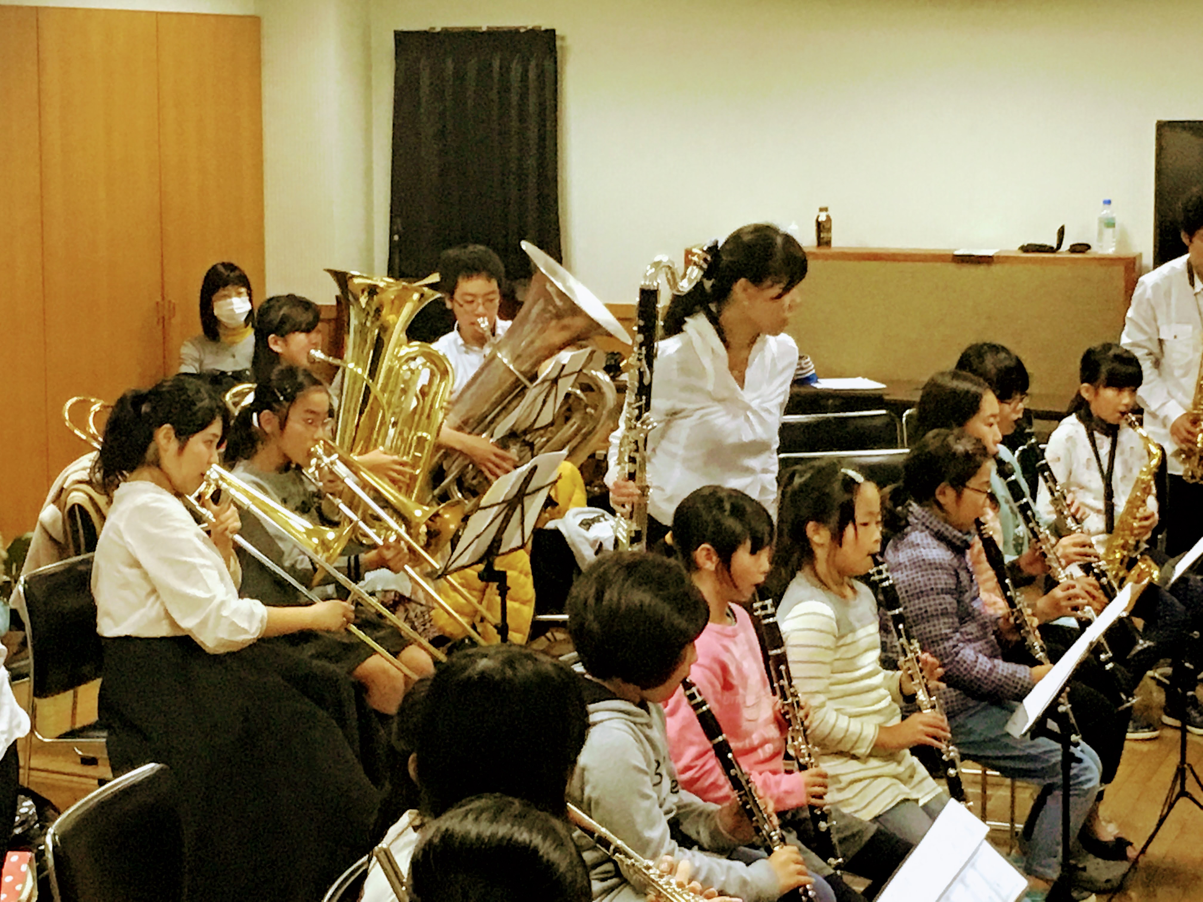 小学生のための管楽器体験会